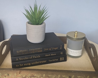 Set of Black Books, Books, Black Books, Modern Books, Decorative Books, Book Décor, Wedding Decor, Home Decor, Centerpiece, Décor