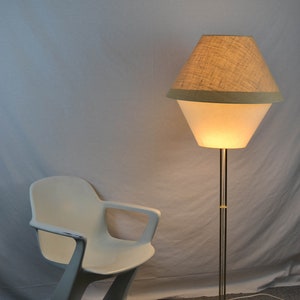 Floor lamp 60s 70s lamp standard lamp lights vintage design space age brocante living room shabby nostalgia rustic floor lamp