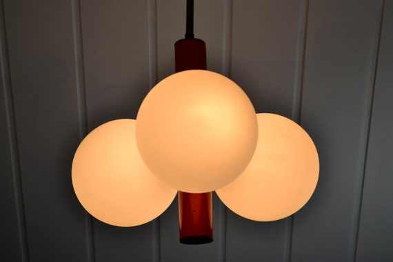 60er 70er Jahre Lampe Bubble Leuchte Tischlampe Nachttischlampe Space Age Design 