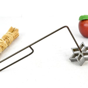 Waffle baking pan waffle iron DDR baking waffle waffle baking pan cake bake kitchen kitchen country house vintage pastry shabby retro decoration 50s 60s