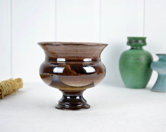 Albert Kiessling Vase Keramik Studiokeramik Vintage Design AKL Langenhessen Pottery Blumenvase 50er 60er mid century Sammler