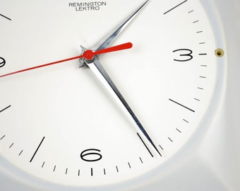 レミントン レクト壁掛け時計 不良品 デザイン ゼンマイ仕掛け時計