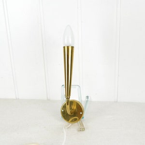 Wall lamp 50s 60s mid century design brass lamp rockabilly wall lamp bag lamp vintage lamp kidney table era