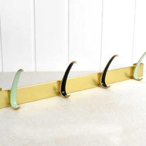 50s 60s wardrobe mid century rockabilly coat rack design vintage brass nostalgia hallway furniture hallway furniture storage decoration