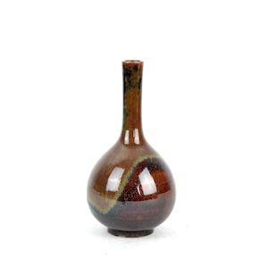 Studio ceramic vase ceramic handmade vintage design pottery flower vase 60s 70s mid century collector