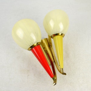 Wall lamp 50s 60s mid century design wall lights lamp rockabilly bag lamp vintage lamp kidney table era
