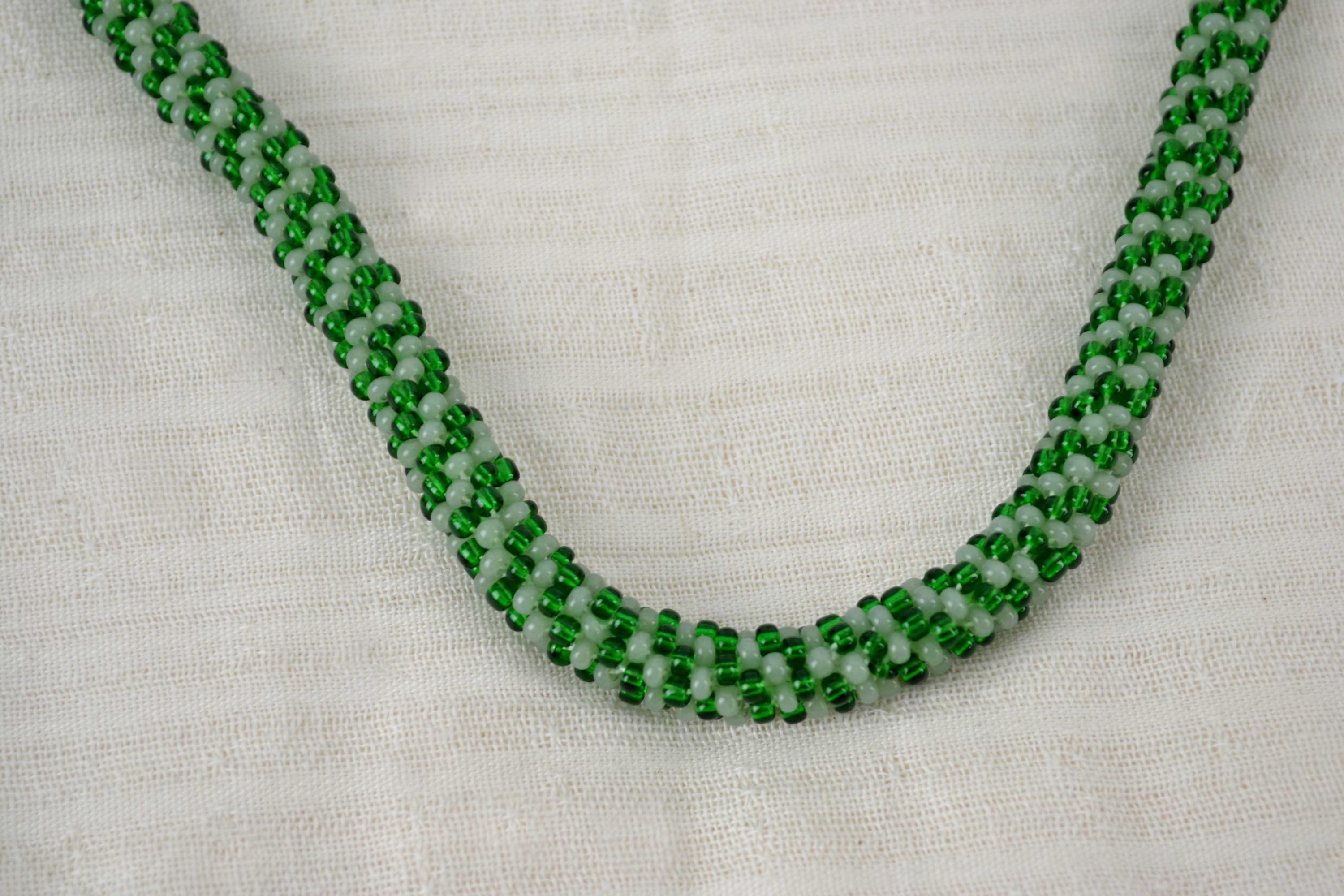 Collier Fantaisie Vintage Années 70 Perles De Verre Multicolore - Pour Les Fêtes, Occasion, France