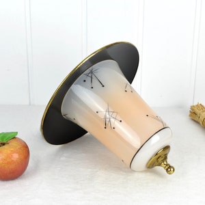 Ceiling lamp Rockabilly lantern 50s 60s design lamp light mid century vintage kidney table era Brocante ceiling light chandelier