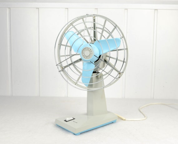 Vintage portable fan sale
