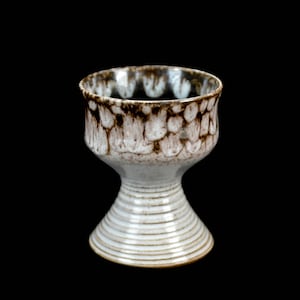 Studiokeramik Vase Handarbeit Keramik 50er 60er Töpferei Blumenvase Design pottery mid century Vintage Modern Retro