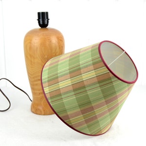 Lampshade for table lamps squared E27 socket shade lamp table lamp textile