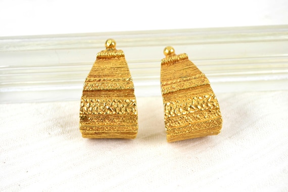 Boucles D'oreilles Antigona Paris - En Verre - Occasion (déjà Portées)