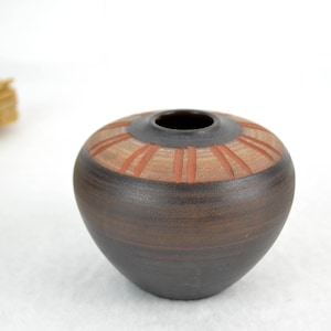 Ilse Grohmann vase ceramic studio ceramics vintage design pottery flower vase 50s 60s mid century art ceramics collector