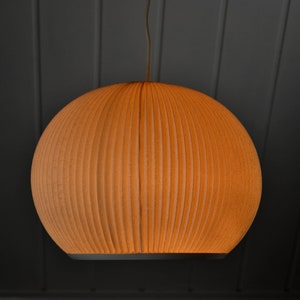 Lampada a bolla Space Age anni '60 e '70 DDR Design Lampada vintage Lampada a sospensione Lampada a sfera Lampada da soffitto Lampada a luna Retro