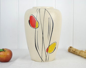 Scheurich & Greulich Keramik Vase 50er Blumenvase 239-30 Design Milano Oswald Kleudgen pottery mid century Vintage West Germany Modern Retro