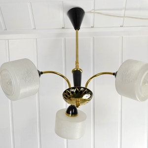 Bag lamp mid century Spider Lamp design light 50s 60s lamp ceiling lamp German Vintage Brocante Rockabilly