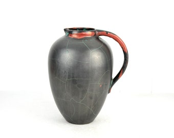 Paul Dresler GrootenburgTöpferei Vase Henkelvase Keramik Krugvase Studiokeramik Vintage Design Pottery Blumenvase 40er 50er mid century