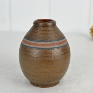 Ilse Grohmann vase ceramic studio ceramics vintage design pottery flower vase 50s 60s mid century collector