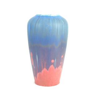 Bernhard Schärf Porzellan Kristallglasur Vase Königliche Porzellanmanufaktur Tettau Künstlervase Design Blumenvase Porzellan Vintage