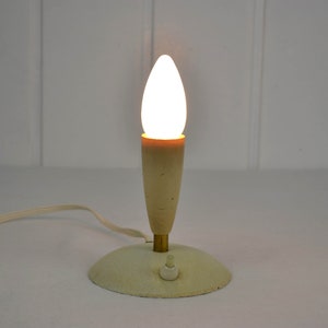 small table lamp 50s mid century table lamp lamp light design rockabilly 60s bedside lamp