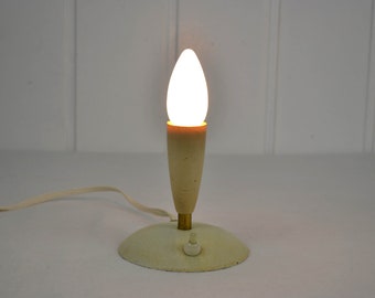 kleine Tischlampe 50er Jahre mid century Tischleuchte Lampe Leuchte Design Rockabilly 60er Nachttischlampe