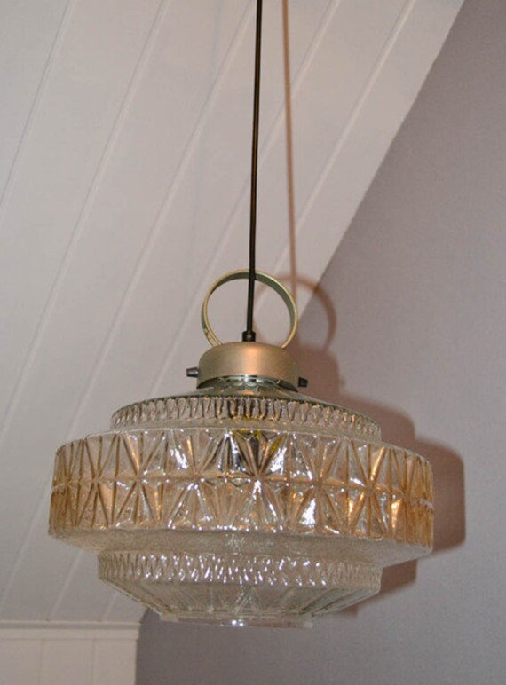 East German Ceiling Lamp 1960s Veb Design Lamp Lamp Ceiling Lamp Lights German Chandelier Design Sputnik Space Vintage Glass Glass Nostalgia