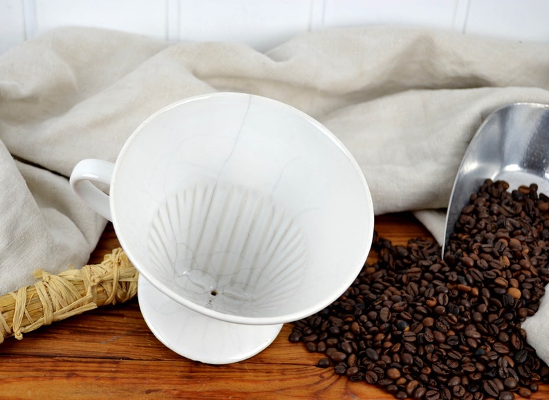 XXL Melitta Coffee Filter 1x6 1Hole Filter Vintage Design Etsy