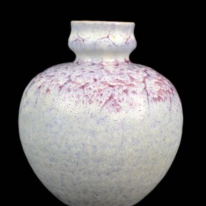 Studiokeramik Vase Handarbeit mit Bodenmarke Keramik 50er 60er Töpferei Blumenvase Design pottery mid century Vintage Modern Retro Bild 8