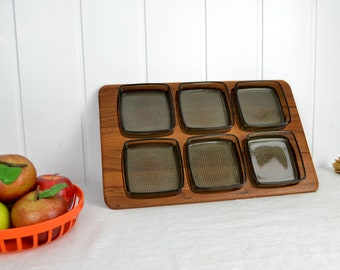 DIGSMED Menage Anbietschalen Tablett Denmark 60er Teak danish Vintage mid century Servieren Bar Kabarett Servierschalen