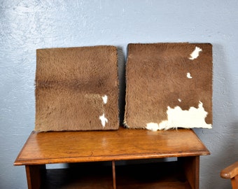 Cowhide seat cushion 50s 60s vintage seat pads DDR