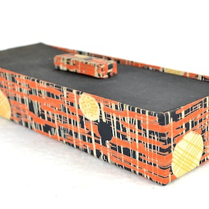 Bauhaus Design Box 30er Schachtel Dose Stoff Textil Vintage Handschuh Aufbewahrung