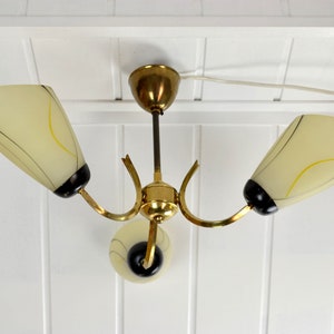 Bag lamp 50s 60s Spider Lamp ceiling light mid century design ceiling lamp light vintage kidney table era