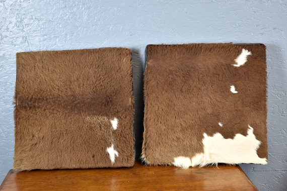 Cowhide seat cushion discount