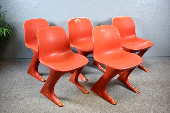 1 of 2 GDR Z-chair Ernst Moeckel Design Garden Chair Vintage VEB