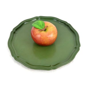 Green Bakelite tray, Art Deco style, 1930s/40s, vintage design, business card holder, serving tray, brocante