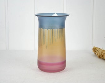 WMF Vase La Galleria Glasvase Design International Studioglas 80er Kunstglas Glas Brocante Blumenvase Vintage Design Modern Retro