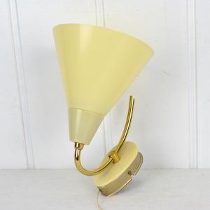 Wall lamp 50s 60s rockabilly lights mid century bag lamp vintage lamp kidney table era design wall lamp Brocante