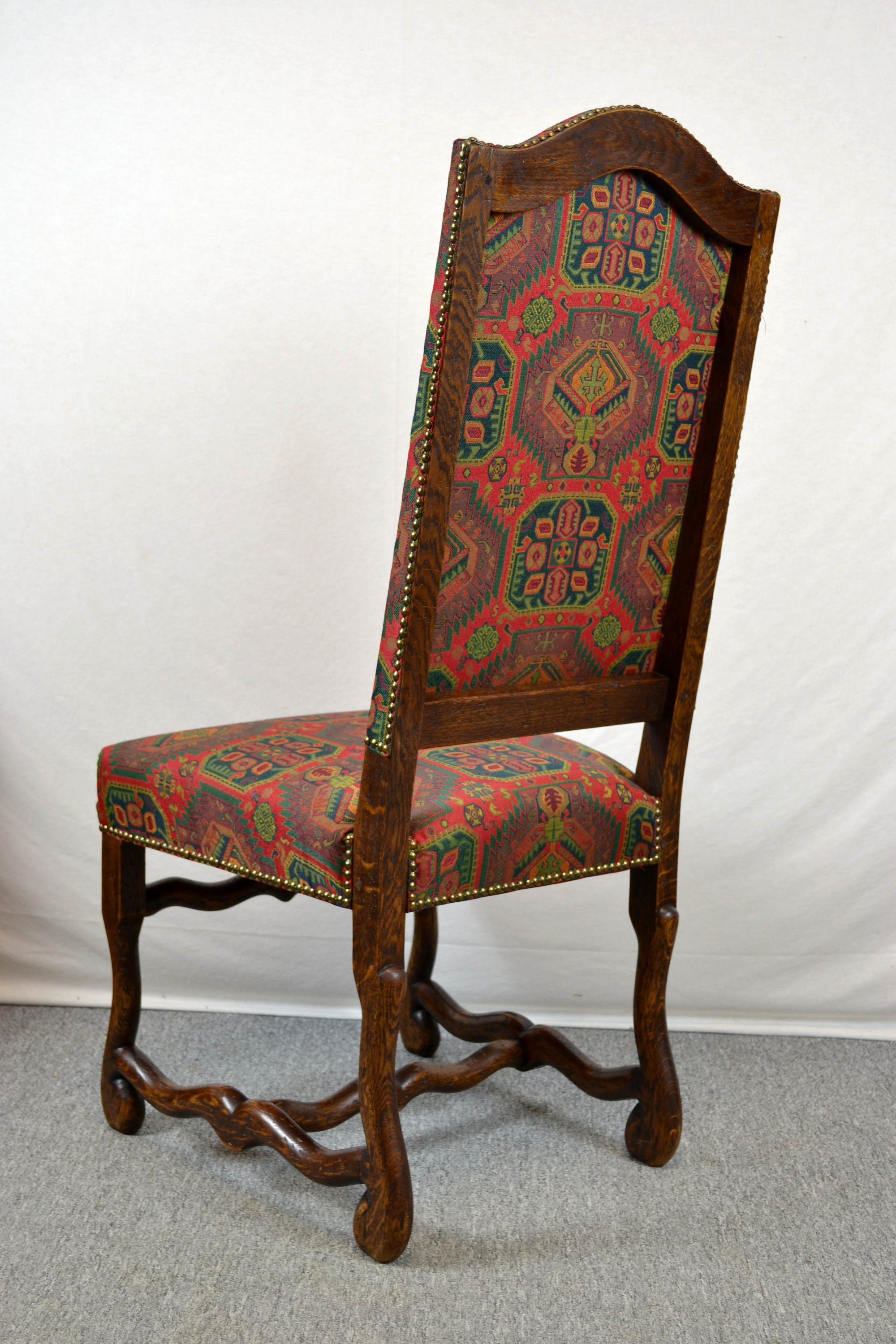 Antiker Stuhl Holzstuhl Vintage Design Stilmöbel Holz Gestell | Etsy
