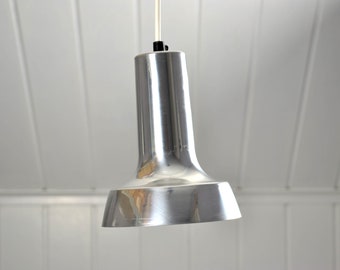 Chrome ceiling light, ceiling lamp, 70s space age spotlight, vintage lamp, factory lamp, light, brocante