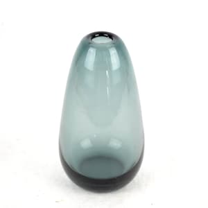 Tourmaline vase Wilhelm Wagenfeld for WMF crystal glass 50s mid century glass vase studio glass art glass glass Brocante flower vase vintage design