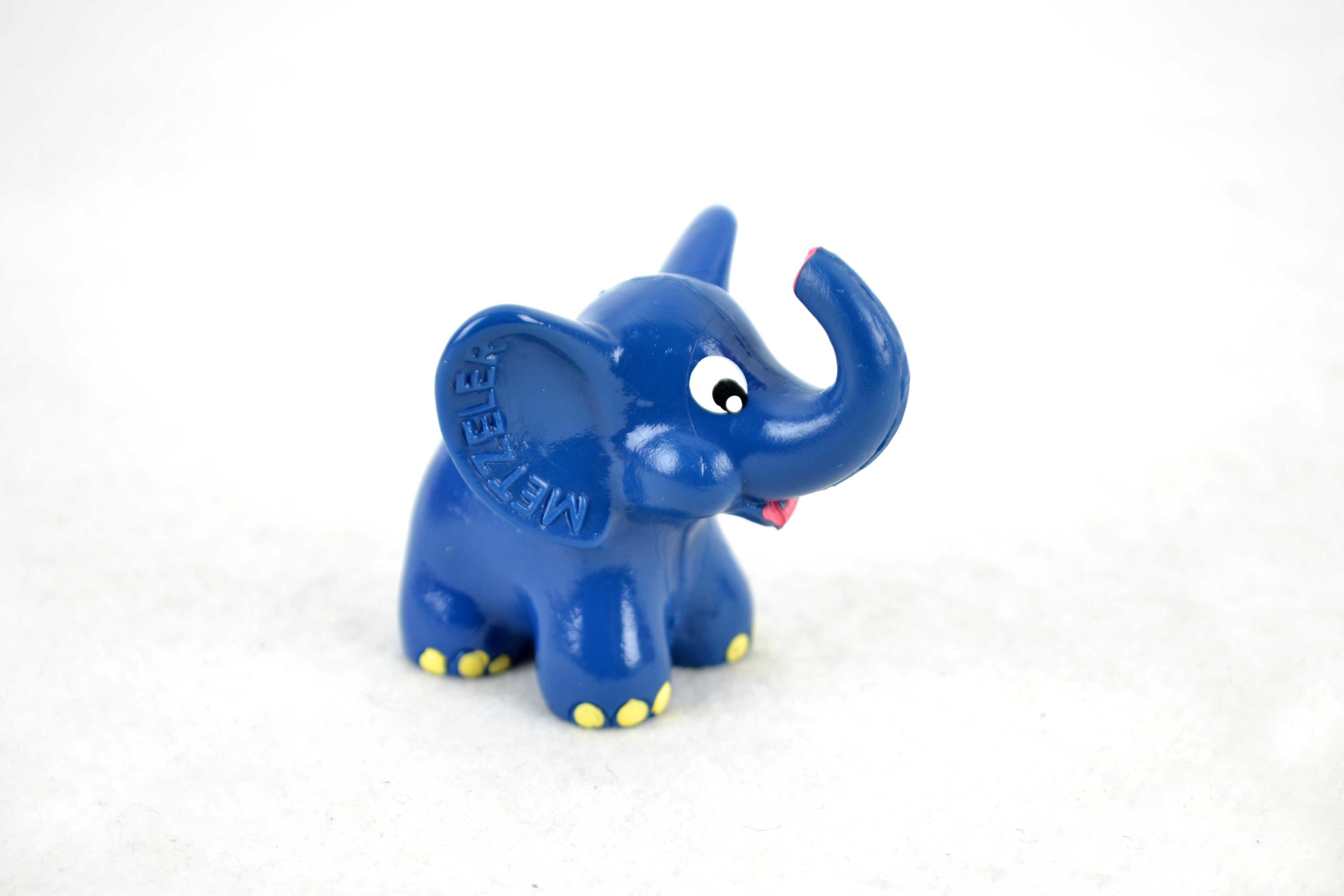 METZELER Advertising Figure Elephant 70s Rubber Motorcycle Tire