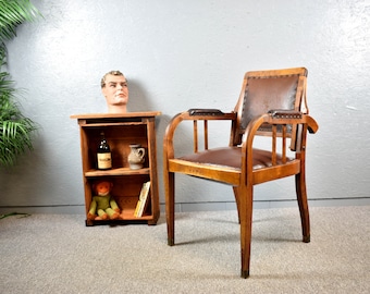 Barber Chair by Georg Balss Leipzig EDRA 1910 Swivel Chair Barber