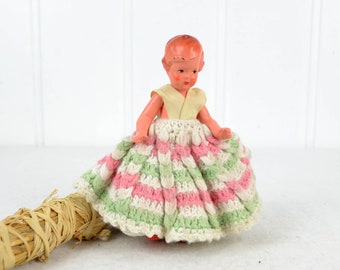 Old doll 30s mass girl design vintage retro toy toy nostalgia children decoration decoration girl rustic