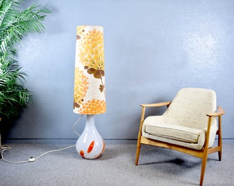 Doria lampadaire Space Age lampadaire lampe lampadaire design vintage pop art années 60 70 brocante flower power