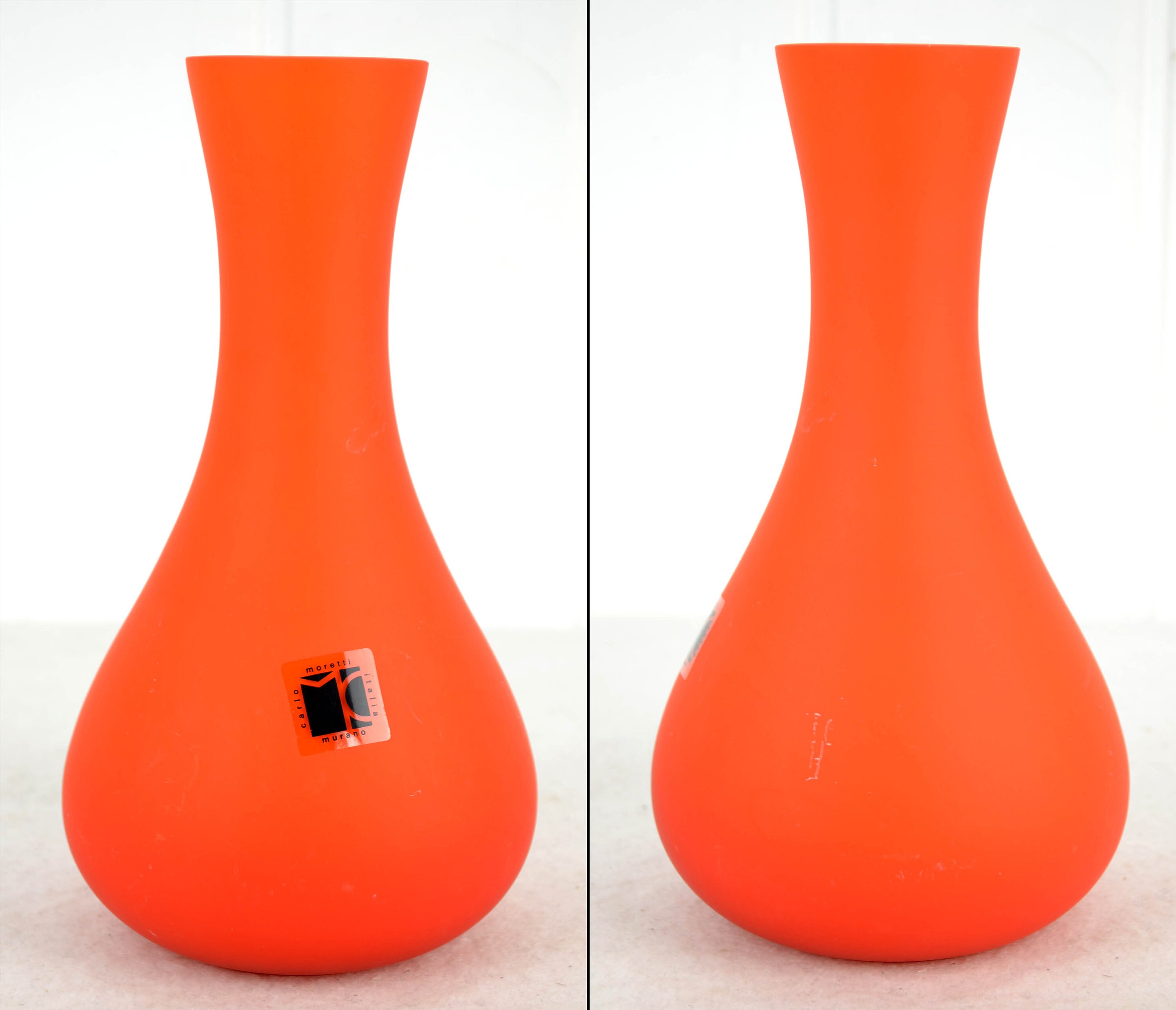 〇カルロモレッティ　花器③　Carlo Moretti CARAFE - Carlo Moretti