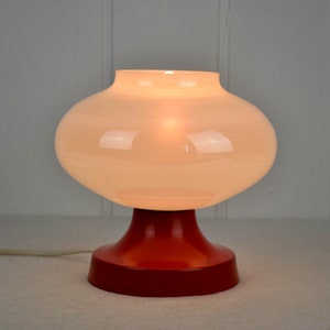 Mushroom table lamp mushroom lamp DDR office lamp opal glass design lamp 60s 70s office desk brocante