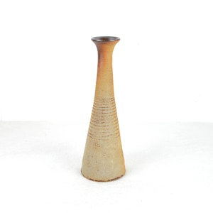 Studiokeramik Vase Handarbeit mit Bodenmarke Keramik 50er 60er Töpferei Blumenvase Design pottery mid century Vintage Modern Retro
