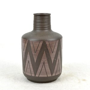 Studio Ceramics Johannes A. Urban Friedrichroda Vase Ceramic Vase Flower Vase Studio Ceramics Design Pottery Art Ceramics Sgraffito Vintage Retro