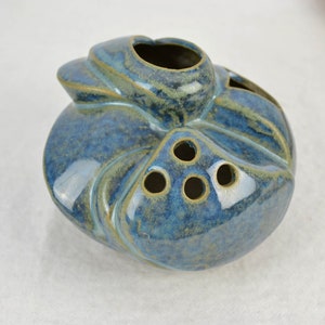 GR signiert Studiokeramik Vase Keramikvase Blumenvase Studio Keramik Design pottery Vintage Modern Retro