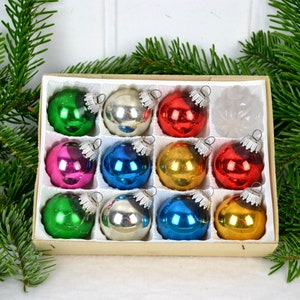 Inge Glas 11 balls Christmas tree decorations Christmas tree balls Christmas tree Christmas balls Christmas Christmas tree silver Xmas